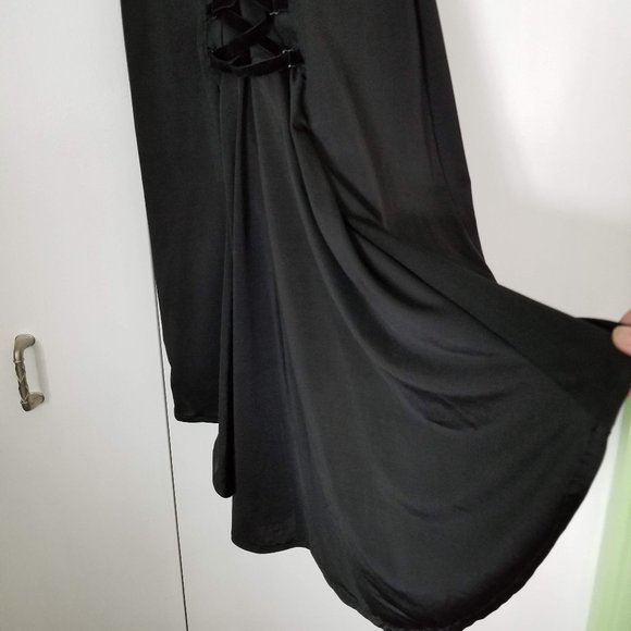 Latin/Salsa dance dress, black, size medium, NWT - Picture 4 of 6